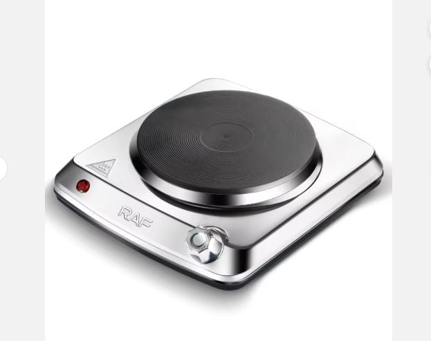 RAF Electric Stove Single Hot Plate 1000W | Portable Cooking Burner | Overheat Protection | Model R.8204