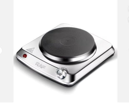 RAF Electric Stove Single Hot Plate 1000W | Portable Cooking Burner | Overheat Protection | Model R.8204