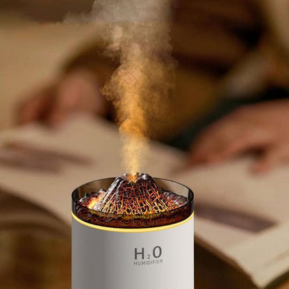 Volcano Essential Oil Diffuser Large Capacity Colorful Aromatherapy Humidifier Night Light for Home Spa Yoga Studio
