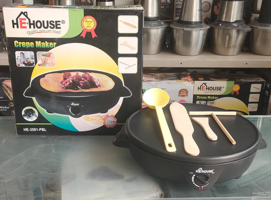 He House Crepe Maker Flat Pan Tawa Stove