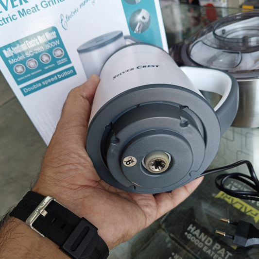 SilverCrest 2L Chopper & Meat Grinder – 750W, 4 Blades