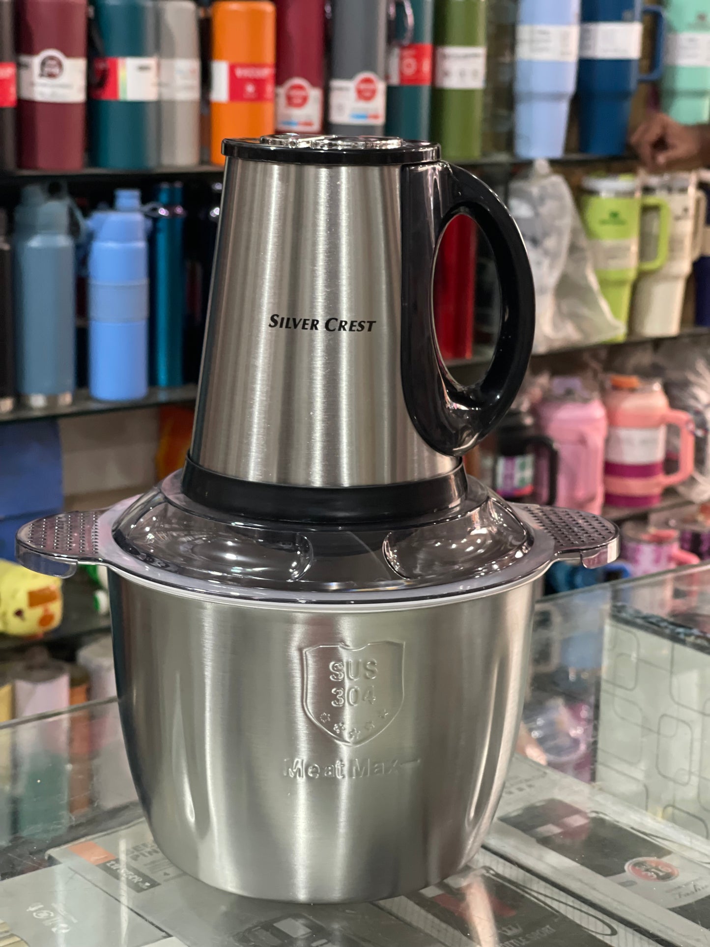 Silver Crest 3L Chopper 2025 Model | 1000W Meat Grinder | 4-Blade Powerful Food Processor