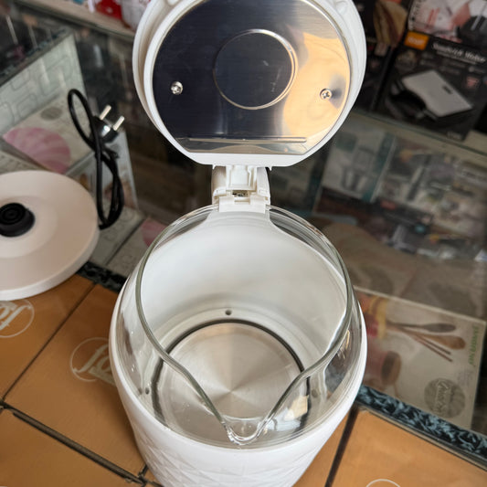 RAF Electric Glass Kettle 2.0L – 2000W Fast Boil, BPA-Free, Auto Shut-Off (Model R.7930)