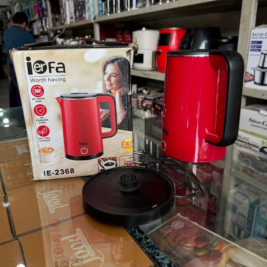 IERFA Electric Kettle ie-2368, 2.3L,