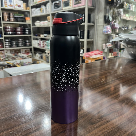 500 ml Vaccum Flask With Straw Stainless Steel Double Wall Bottle Thermos School