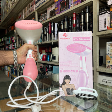 Shenhua ST-50 Handheld Garment Steamer – Portable Steam Ironing Expert (Pink)