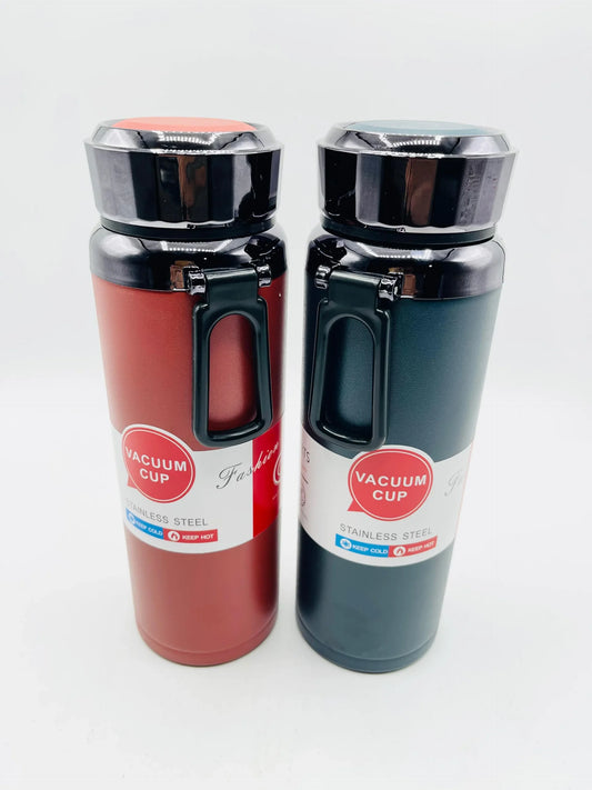 Stainless Steel Vacuum Bottle 1000 ml Keeps Hot and Cold